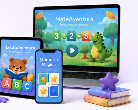 Apps Plumkids en diferentes dispositivos